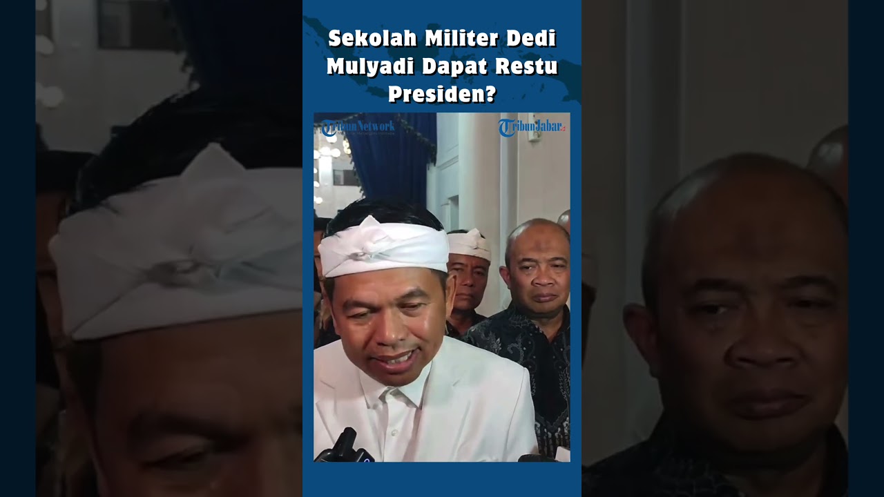 Pendidikan Militer Ala Dedi Mulyadi Sudah Dapat Restu Presiden Prabowo ?