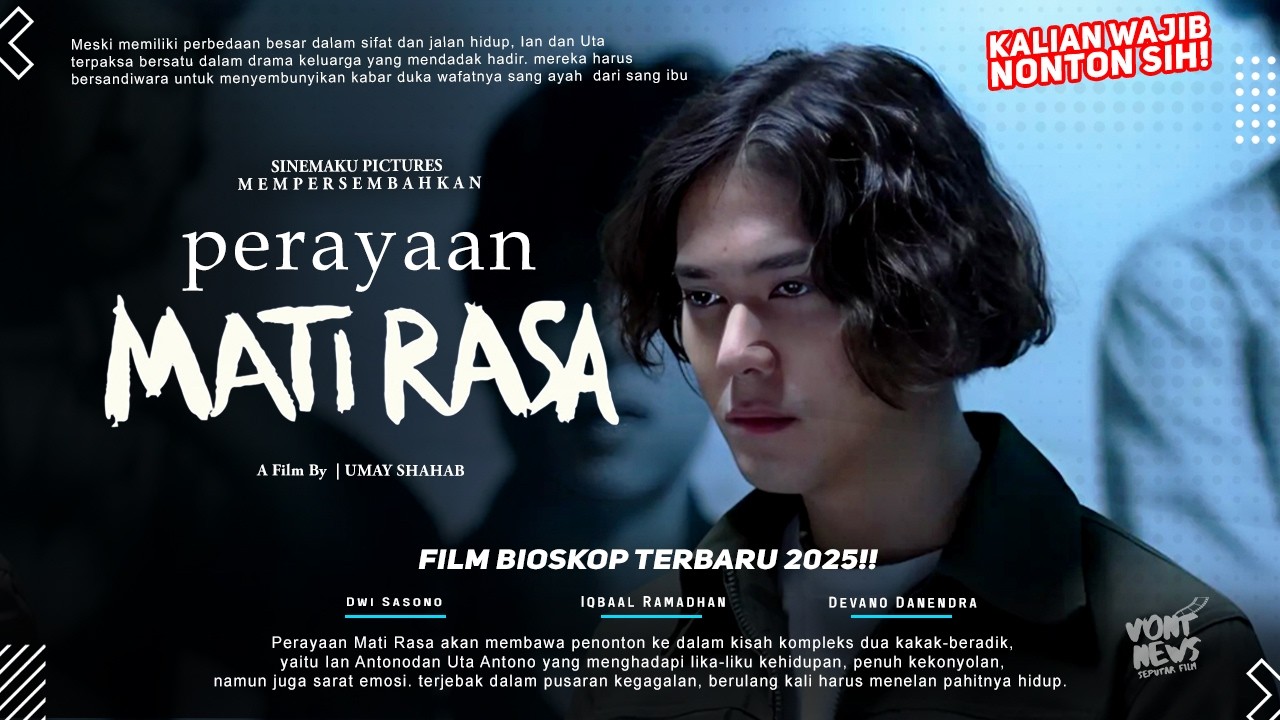 Perayaan Mati Rasa – Umay Shahab, Iqbaal Ramadhan, Devano Danendra | Film Bioskop Terbaru 2025